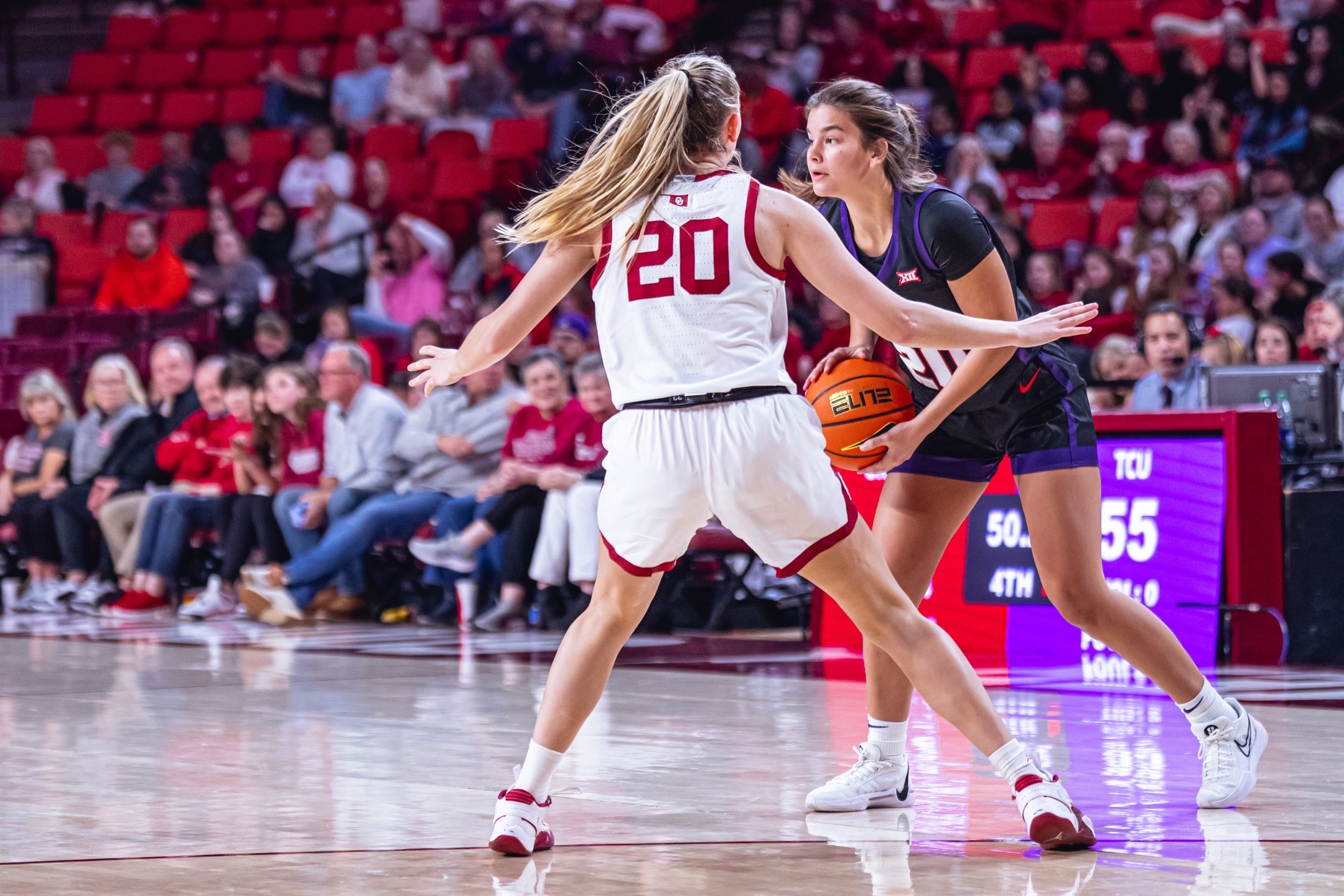 TCU Women's Basketball Ella Hamlin